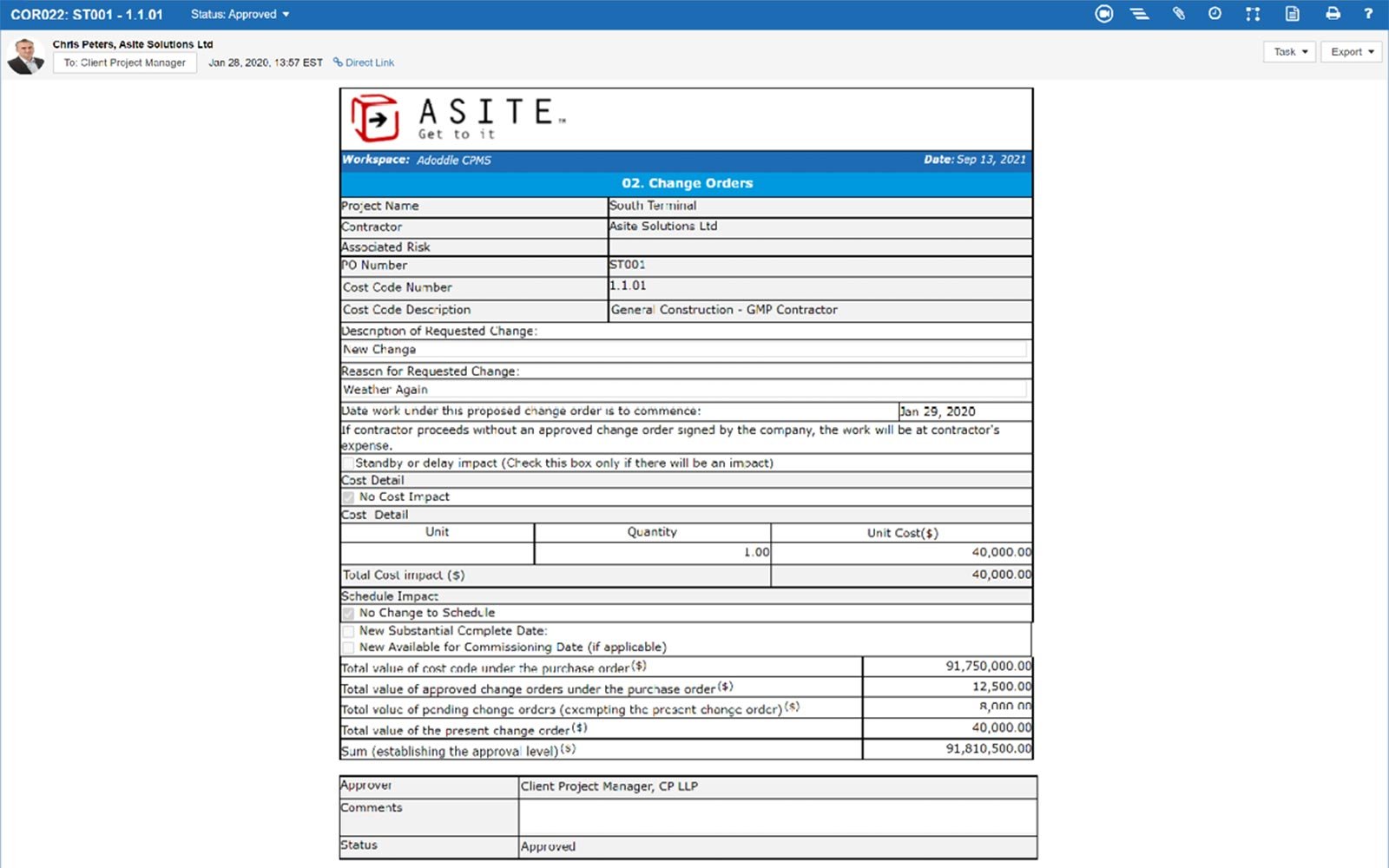 Manage the Impact of Project Changes-1