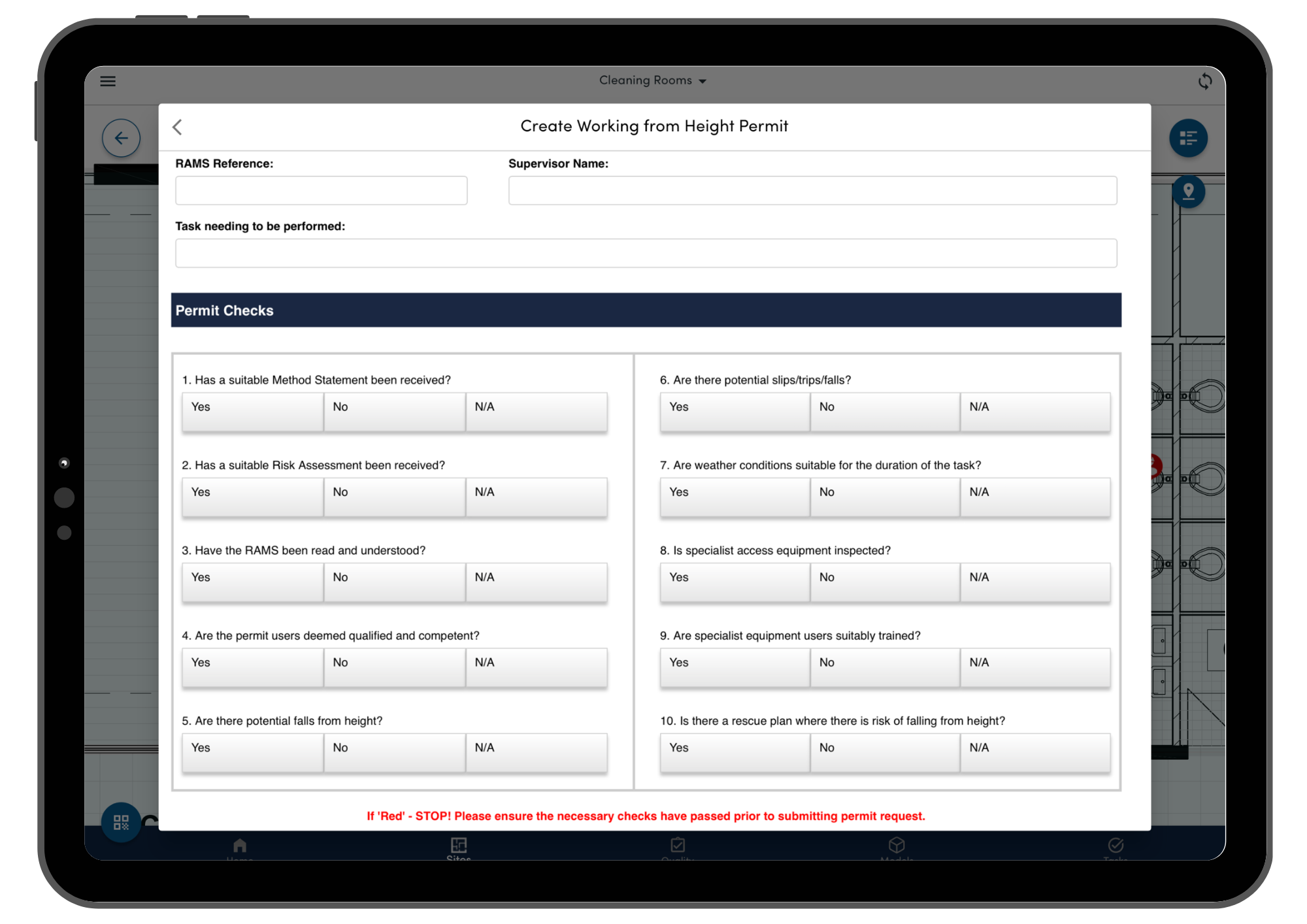 customised forms